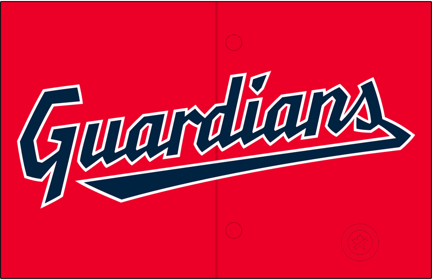 Cleveland Guardians 2022-Pres Jersey Logo v4 t shirts DIY iron ons